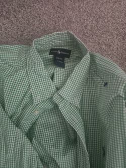 Ralph Lauren L kids (14/16)green shirt