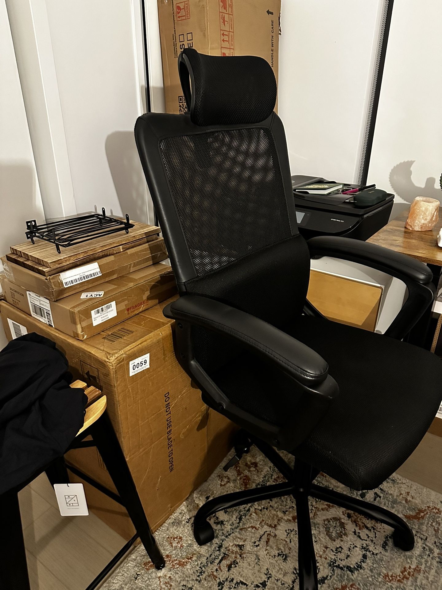 Ergonomic Reclining And Height Adjustable Office Chair