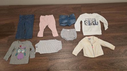 Baby Girl Clothes Lot - 12-18 Months (OshKosh & More)