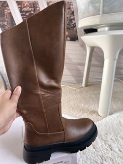 NEW Women's Knee High Boots, Comfortable Platform Round Toe Stretch Boots for Women