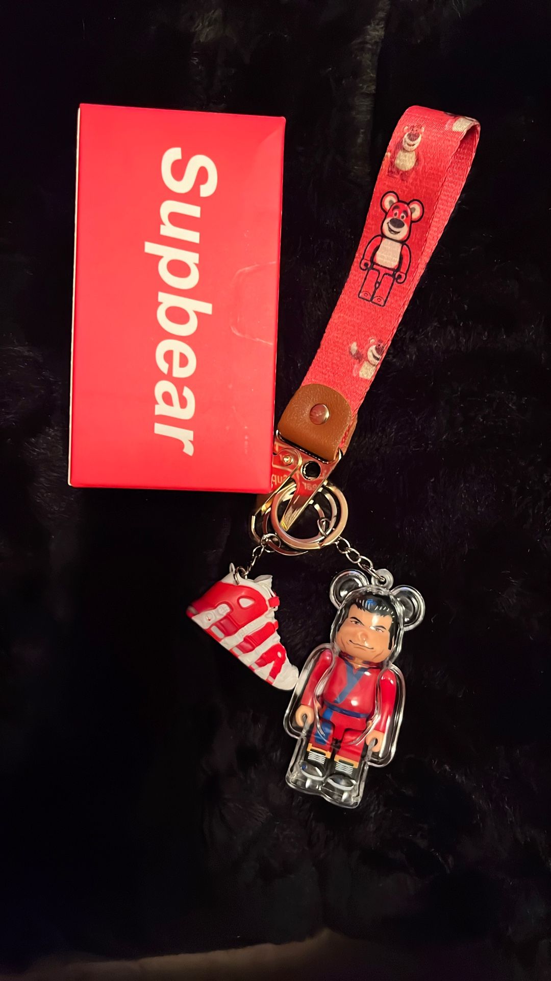 Be@rBrick SupBear Keychain 