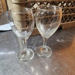 19 Assorted Wine Cups With Cup Rack Included