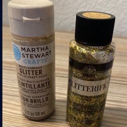 Gold Glitter Paints