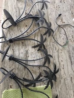 Four candle holders