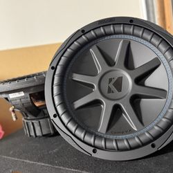 Pair KICKER CompVX  12” dual voice coil ✅✅