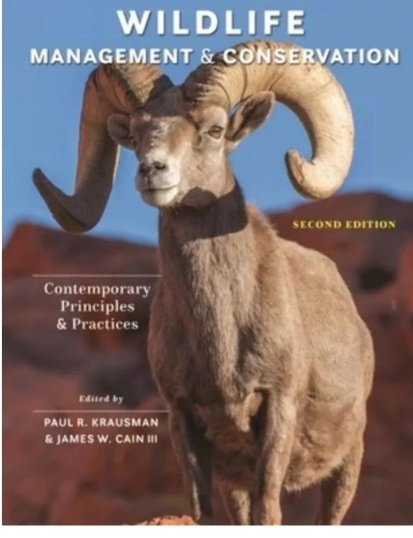 Wildlife Conservation Textbook