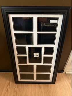 New Black 13-Opening Collage Picture Frame