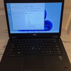 Dell Latitude E7450 i7-5600u 16GB RAM 512GB Window 11 Pro 14" 1920x1080 Laptop