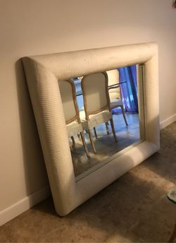 Handmade large mirror