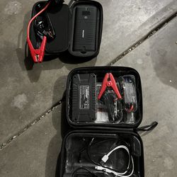 2 Portable Car Battery Jumpers