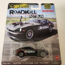 Hot Wheels Custom 71 Datsun 240z Rotsun