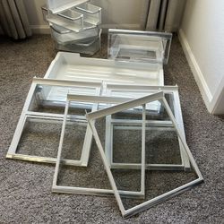 Refrigerator Glass Shelves, Drawers And Bins - See Description For Info/Prices