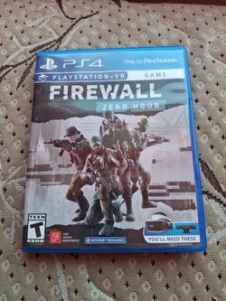 PlayStation4 Firewall zero hour