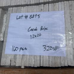 Lot#8895 Cascade Beige 12x24