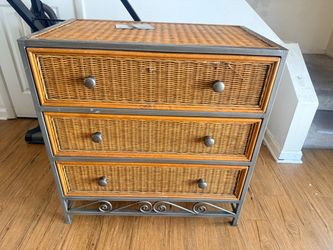 READ AD!!  2 nice pier one dressers and nightstands, mirror