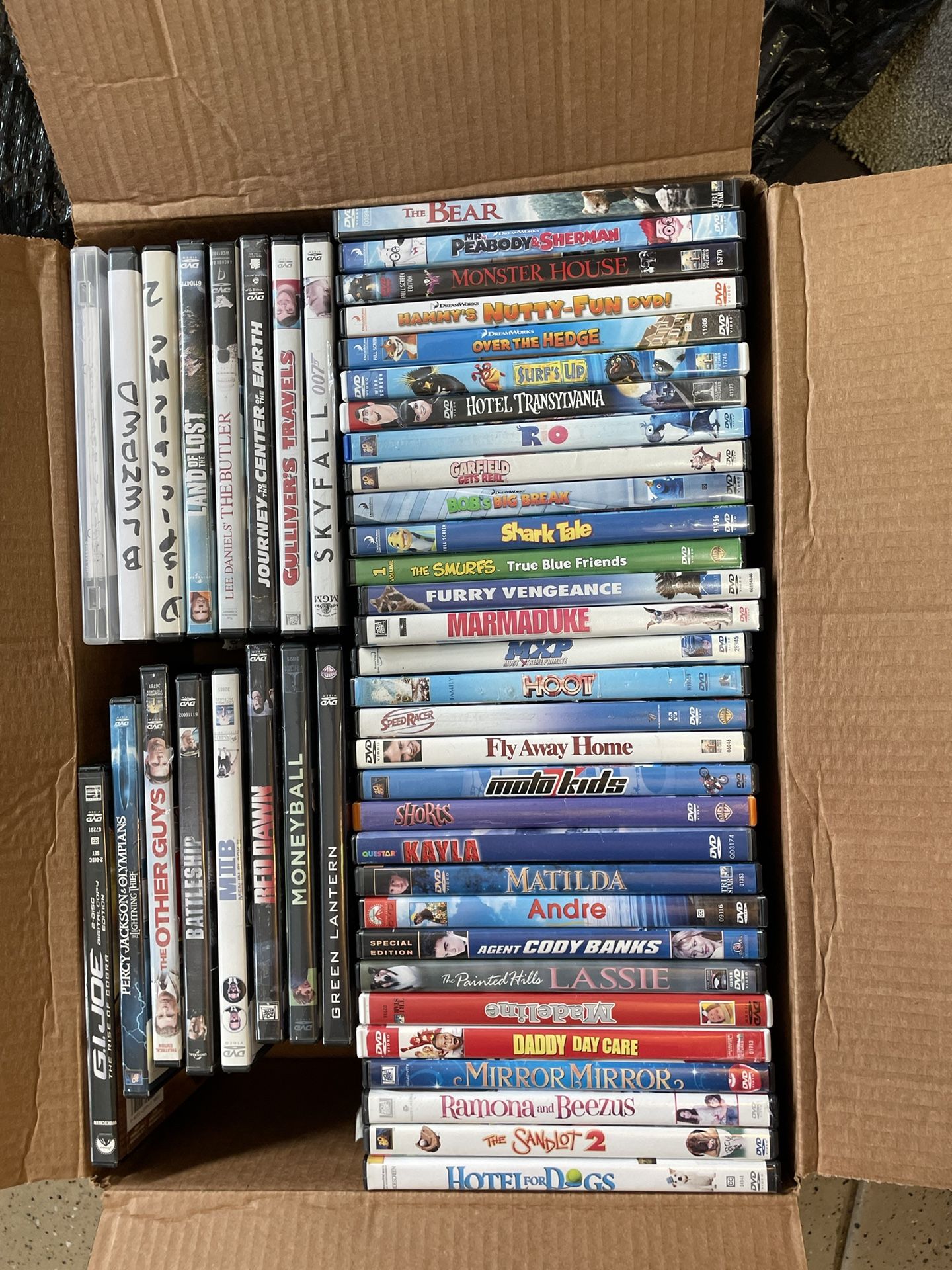 47. DVDs.