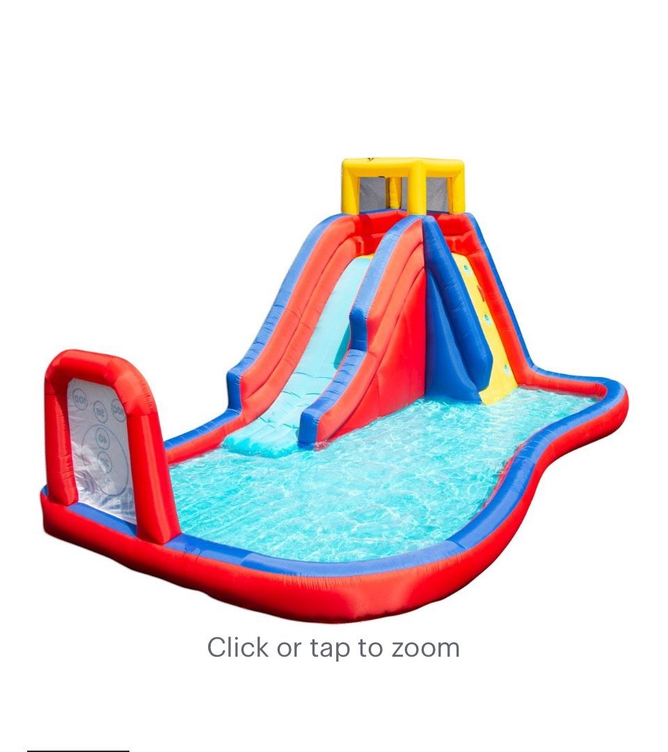 Banzai Skew Ball Splash Water Park . Water Slide.