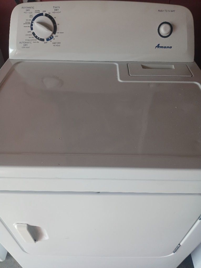 Amana Electric Dryer Works Very Good Good Conditions Trabaja Muy Bien