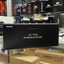 Fujifilm X-T5 With 16-50mm Lens