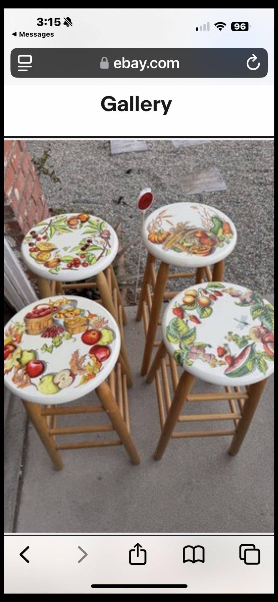 4 Bar Stools $200 Firm