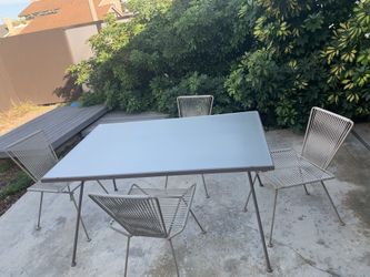 Vintage Outdoor Dining Set