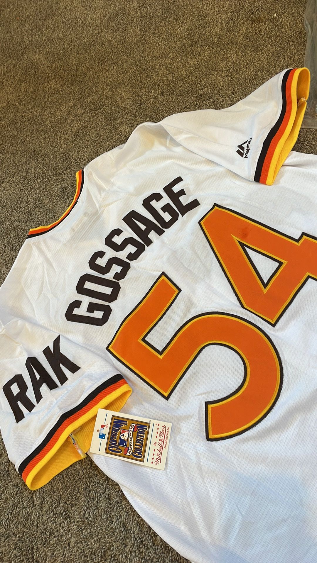 Padres Throwback Goose Gossage Jersey
