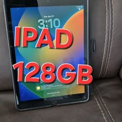 128gb IPAD  8th Generation   IOS 26. WORKS GOOD