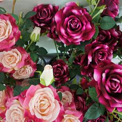 SPECIAL ... ROSE 🌹... Faux Peonies / Planters & Vases @ Lasting Creations
