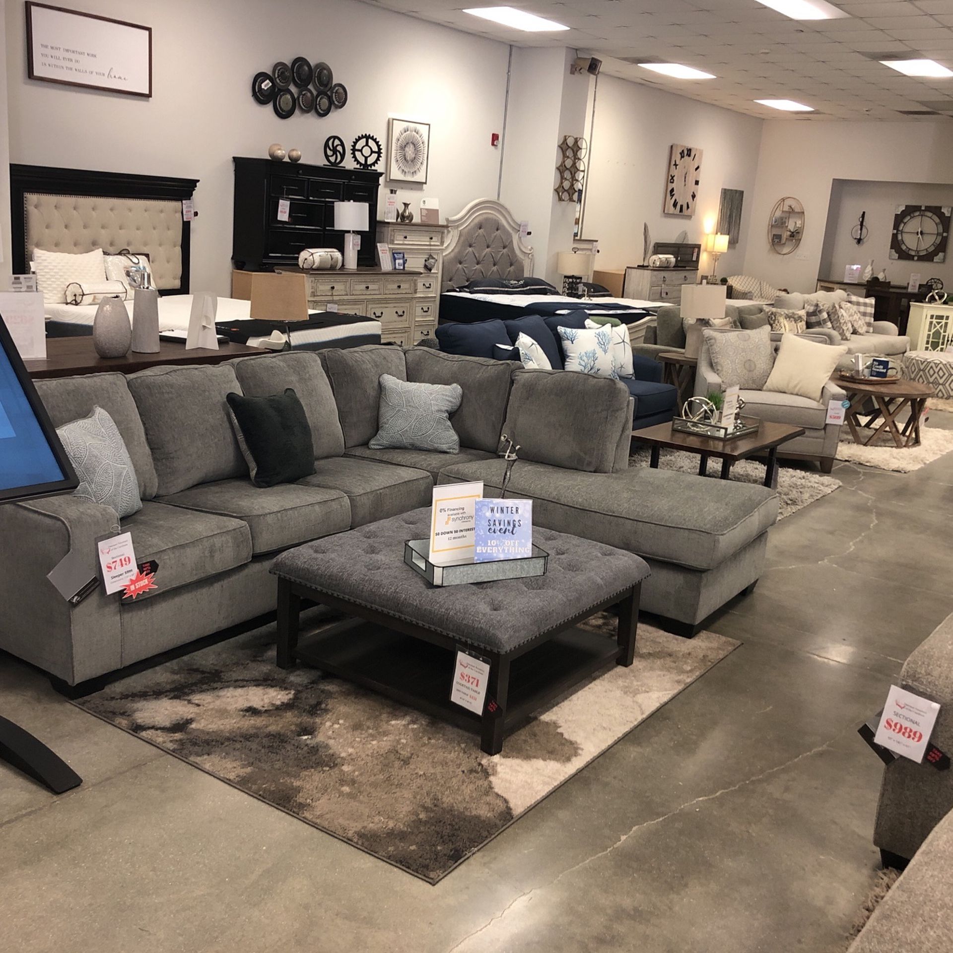 BRAND NEW ASHLEY SECTIONAL (in Stock)