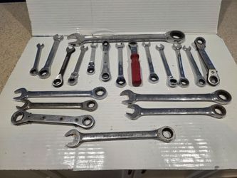 20 combination ratcheting wrenches