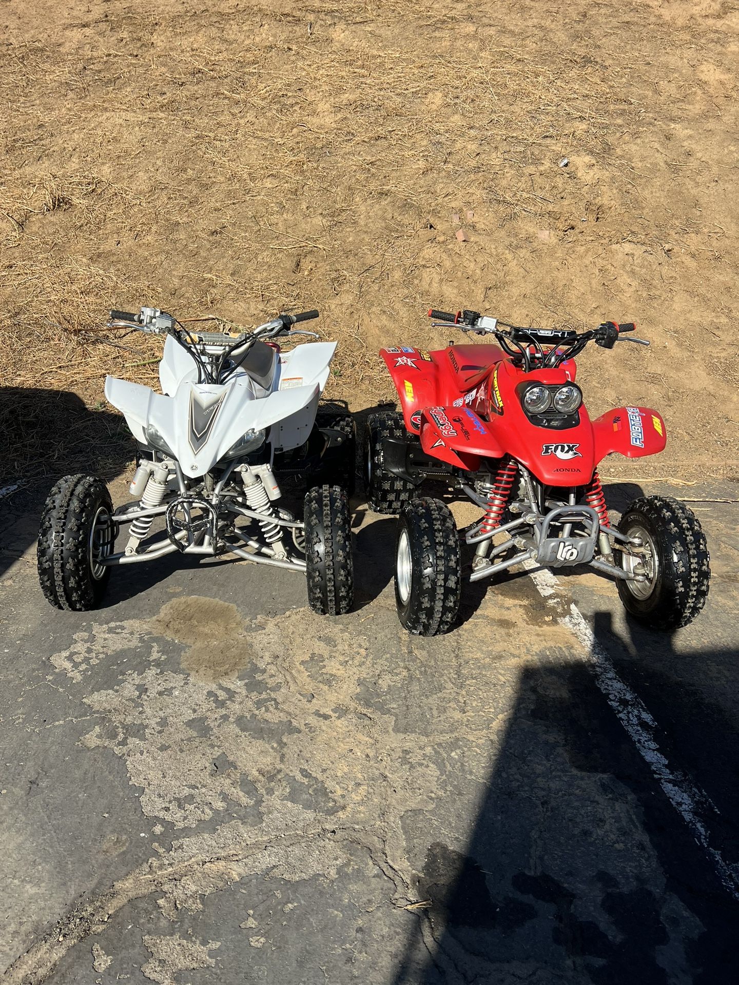 2006 Yamaha 450 Yfz And 2003 Honda 400 Trx