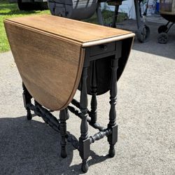 Vintage Drop Leaf Table (Refinished)