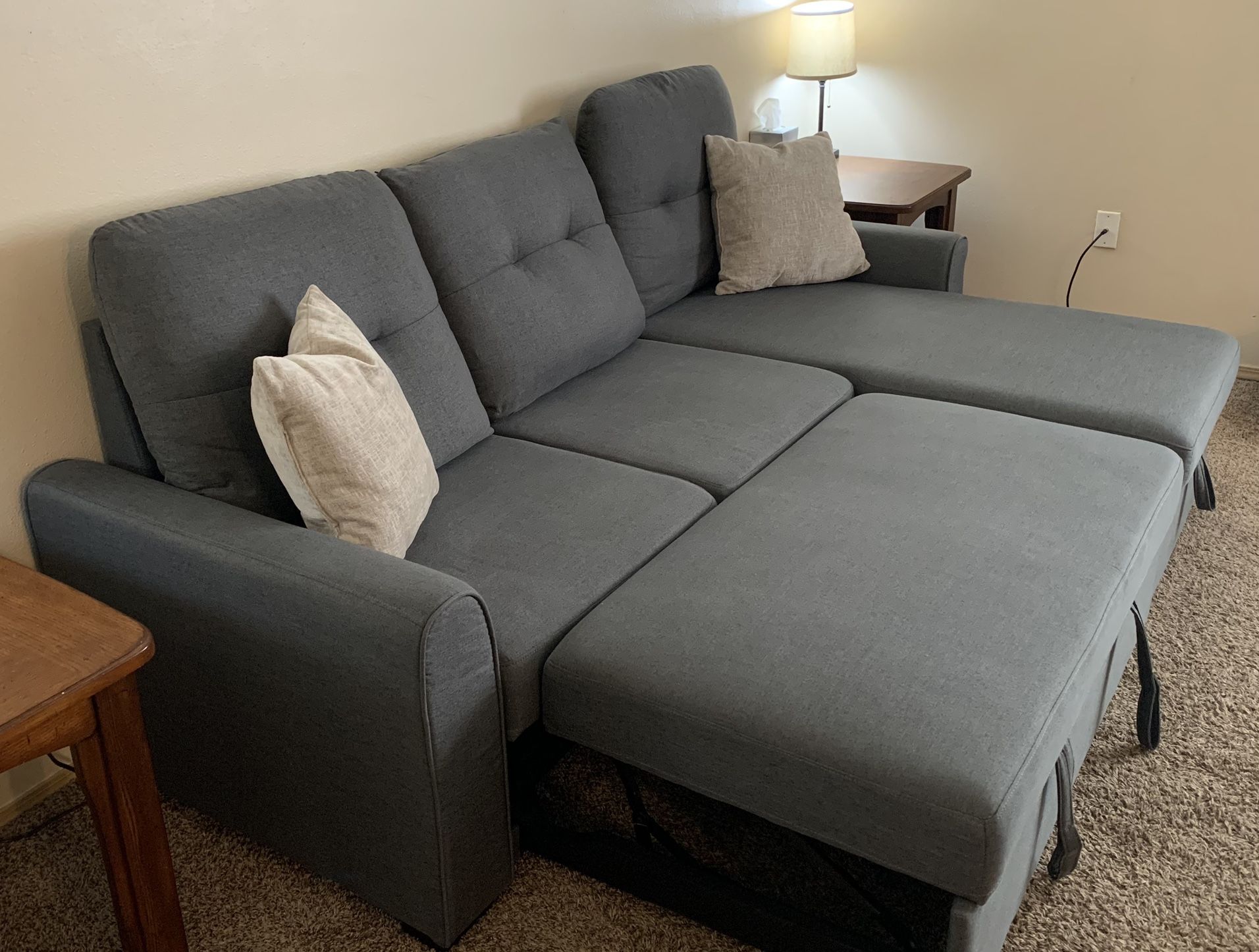 Grey Sectional Couch