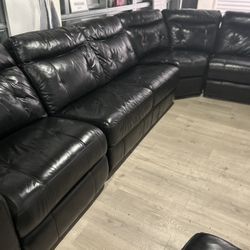 SECRETO GENUINE LEATHER RECLINER ELECTRIC BLACK COLOR… 💥✅🚛DELIVERY SERVICE AVAILABLE ✅💥🚛