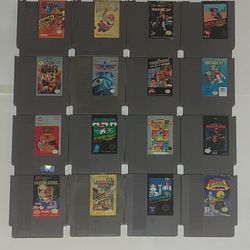 Nintendo NES Games Collection: 16 CT