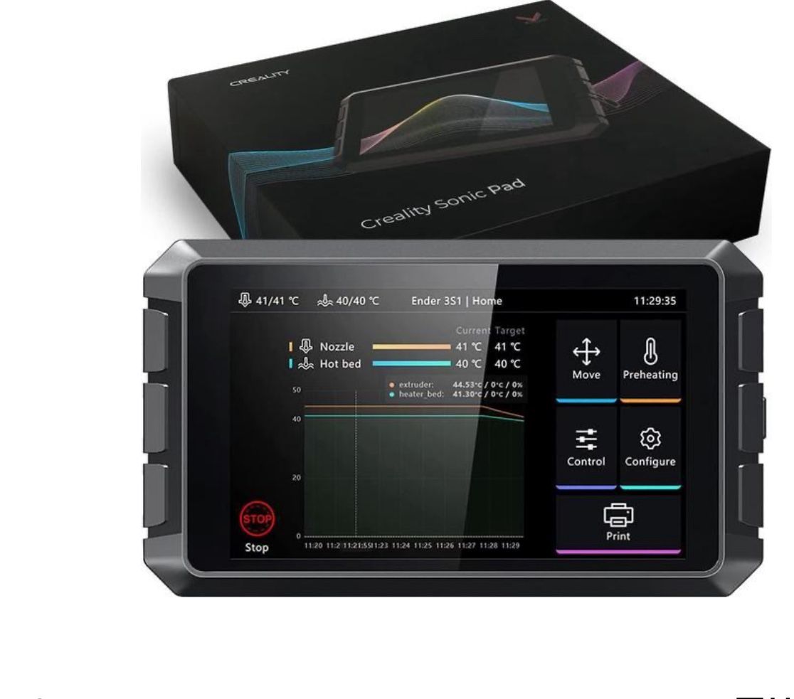 Printing Smart Pad 7" Touch Control Screen Speed Up Printing Remote Control for Creality Ender 3 V2En