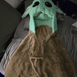 Baby Yoda Kids After Shower Robe 