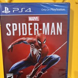PS4 Spider-Man Never Opened