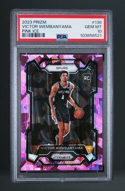 Victor Wembanyama 2023 Prizm Rookie Card