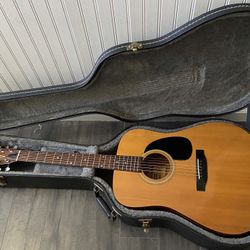 1970s Vintage Alvarez Regent Steel String Acoustic Guitar w/Case