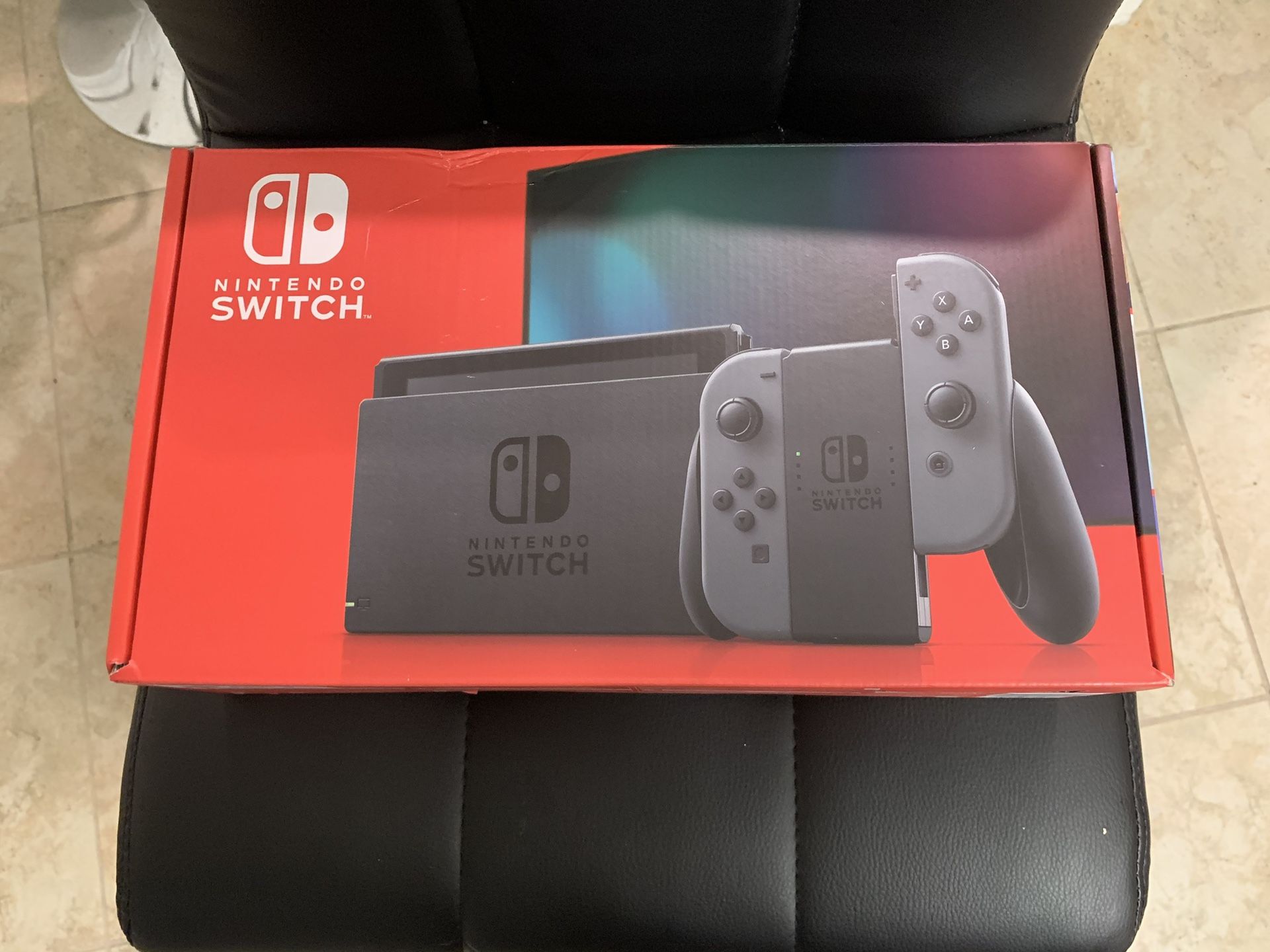 Nintendo Switch Gray Console 32GB Joy Con Brand New