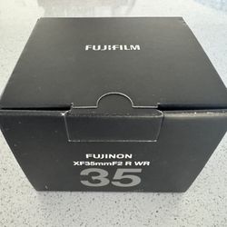 Fujifilm Fujinon XF35mmF2 R WR Lens