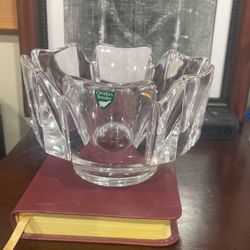 Orrefors Sweden Crystal Bowl 