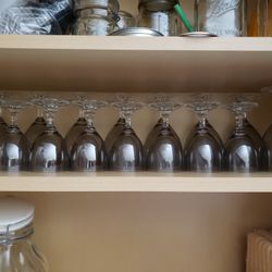 Smoke Grey Vintage Glasses