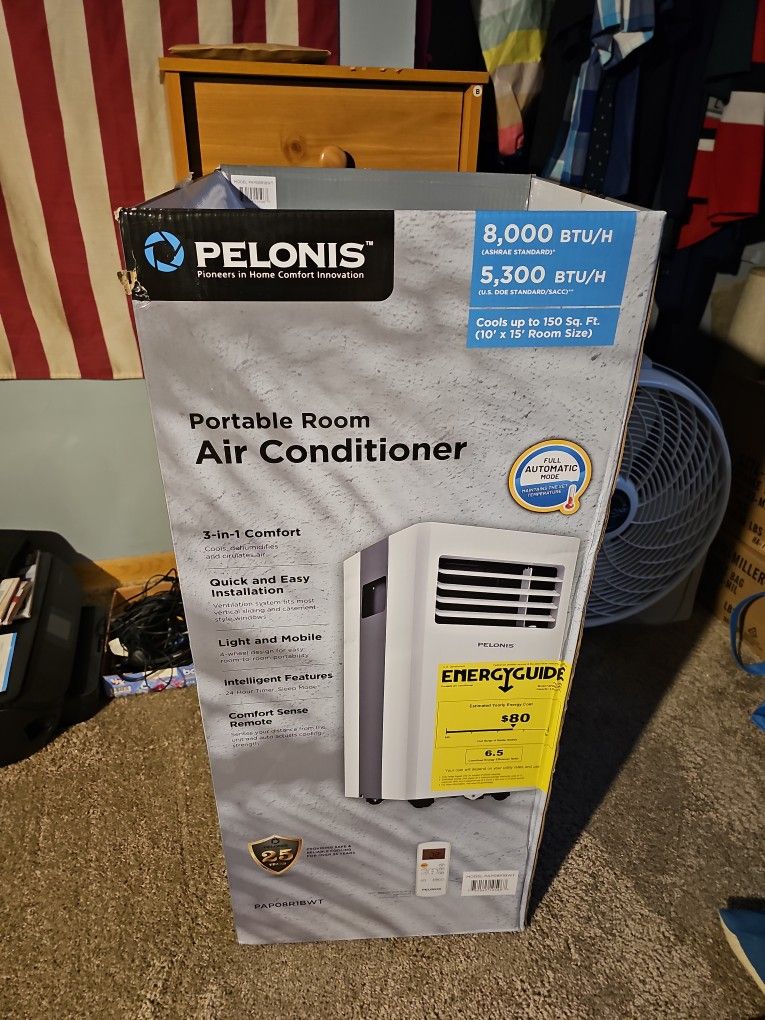 Pelonis 8000 BTU Portable AC Unit