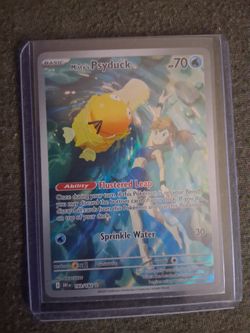 Misty's Psyduck Illustration Rare 193/182 — Pokemon TCG