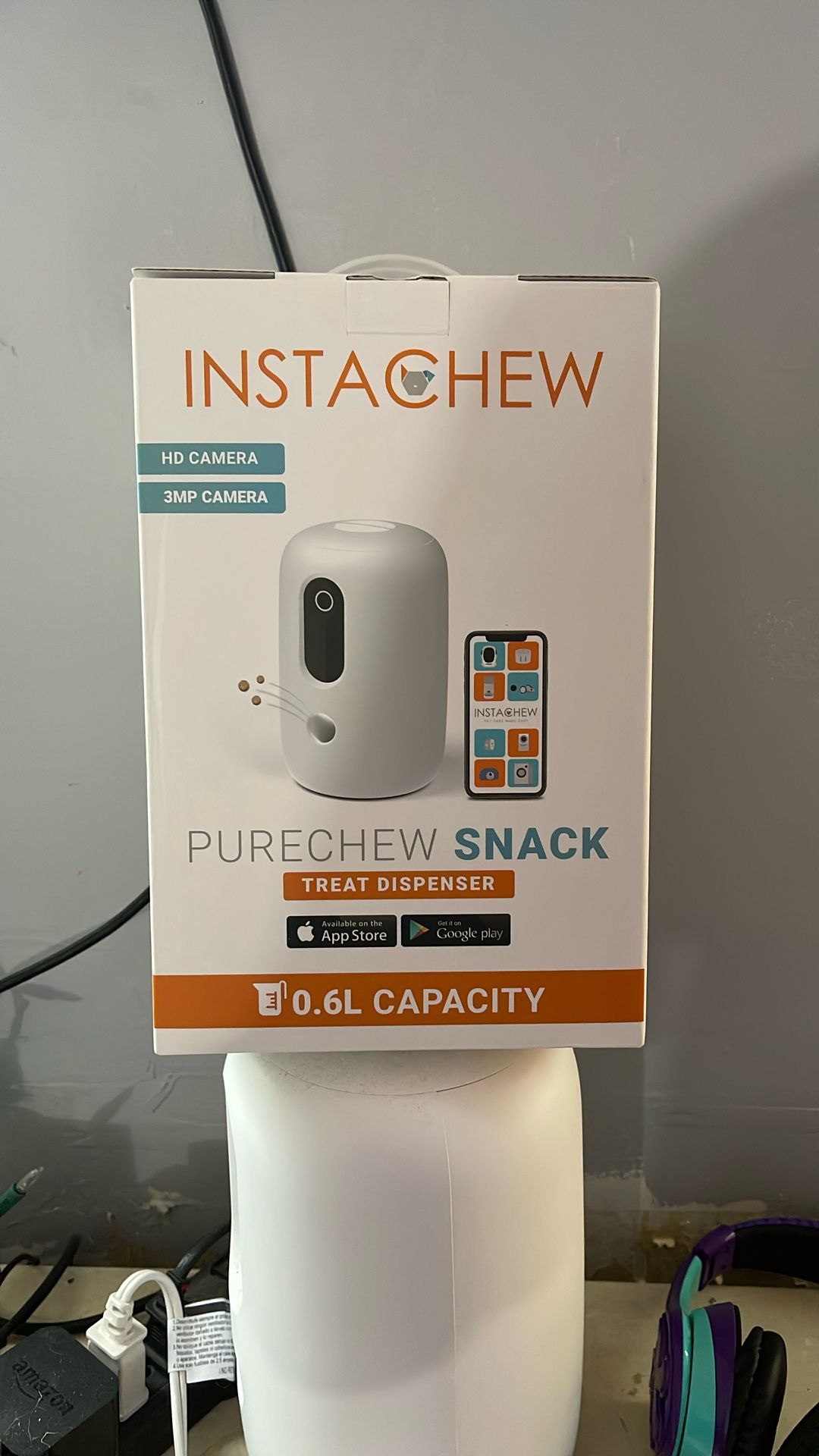 Used Only Once, Pet Camera With Treat Dispenser