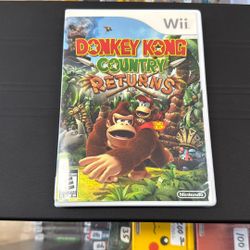 Donkey Kong Country Returns Nintendo Wii