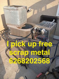 Free scrap metal 1 pick up gratis
