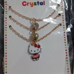  Christmas  Stocking Stuffer  Hello  Kitty Neckless Gift Pack 